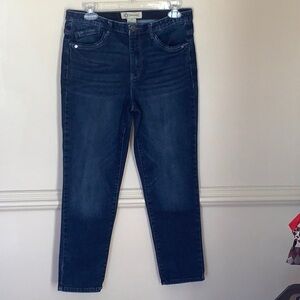 Democracy Blue Straight Leg Jeans Classic Style